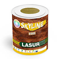 Лазурь декоративно-защитная для обработки дерева LASUR Wood SkyLine Дуб светлый 0.75 л
