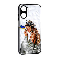 TPU чехол New Prisma для Realme 10 Ukrainian with Flag