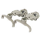 Кріплення на каску для навушників Walkers Razor + запасні скоби, Пісок (Чебурашки), фото 2