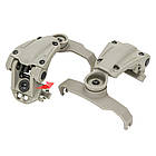 Кріплення на каску для навушників Walkers Razor + запасні скоби, Пісок (Чебурашки), фото 8