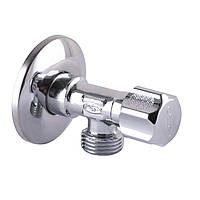 Кран кутовий вентильний  SOLOMON 1/2″х 3/4″ 160403