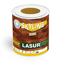 Лазурь декоративно-защитная для обработки дерева LASUR Wood SkyLine Тик 0.75 л