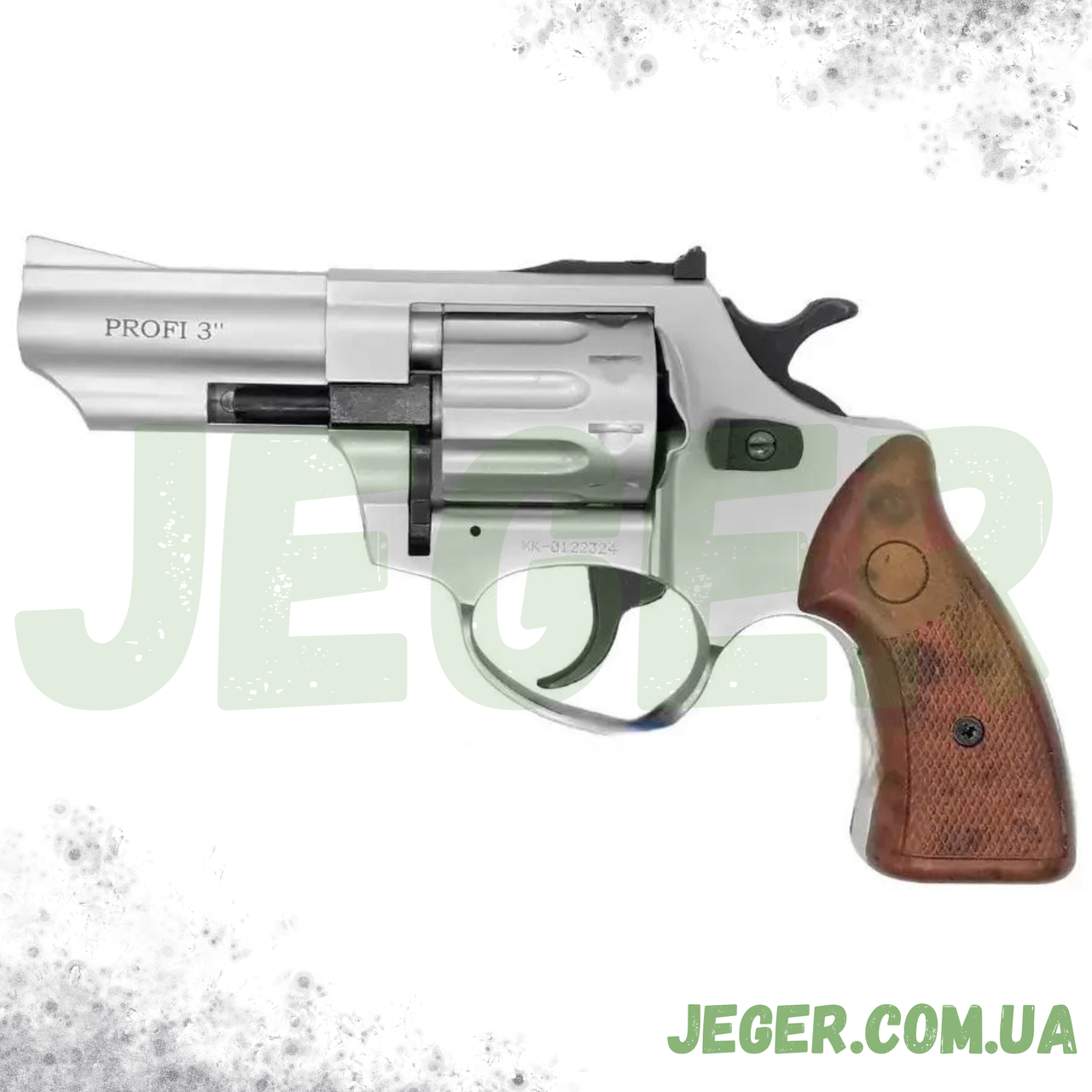 Револьвер під патрон флобера Profi 3" Сатин Magic Wood JGR