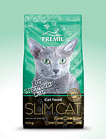 PREMIL Slim Cat сухой корм для стерилизованных кошек и кошек с лишним весом 10кг