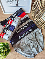 Мужские трусы брифи Supreme, брифи мужские плавками Сюприм, брифи Supreme