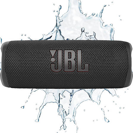 Портативна колонка JBL Flip 6 Black (JBLFLIP6BLK), фото 1
