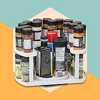 Спецовница Spice Spinner Two-Tiered Spice Organizer незаменимая помощница EG-968 в доме tis