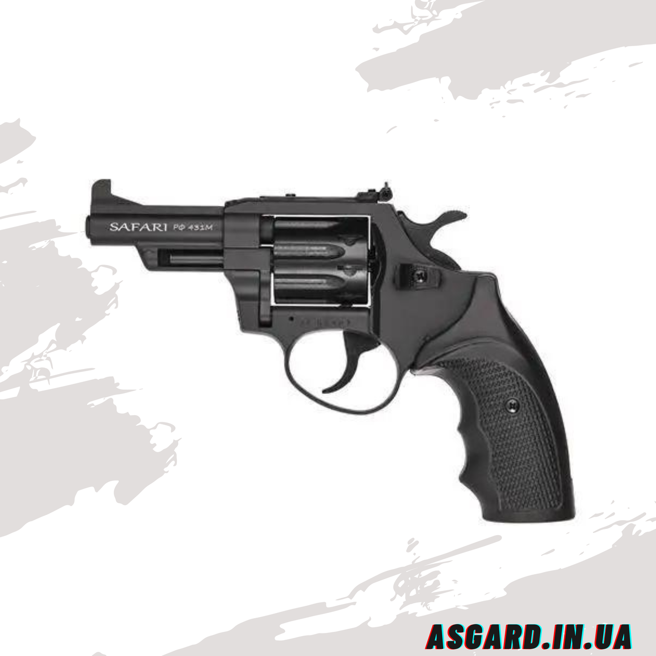 Револьвер під патрон флобера Safari РФ — 431 М Пластик ASG