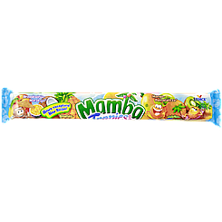 Жувальна гумка Мамба тропічний Mamba tropics 106g 24шт/ящ (Код: 00-00014500)
