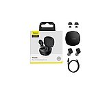 Навушники-гарнітура Bluetooth Baseus Encok WM01 TWS Black, фото 6