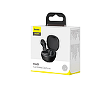 Навушники-гарнітура Bluetooth Baseus Encok WM01 TWS Black, фото 7