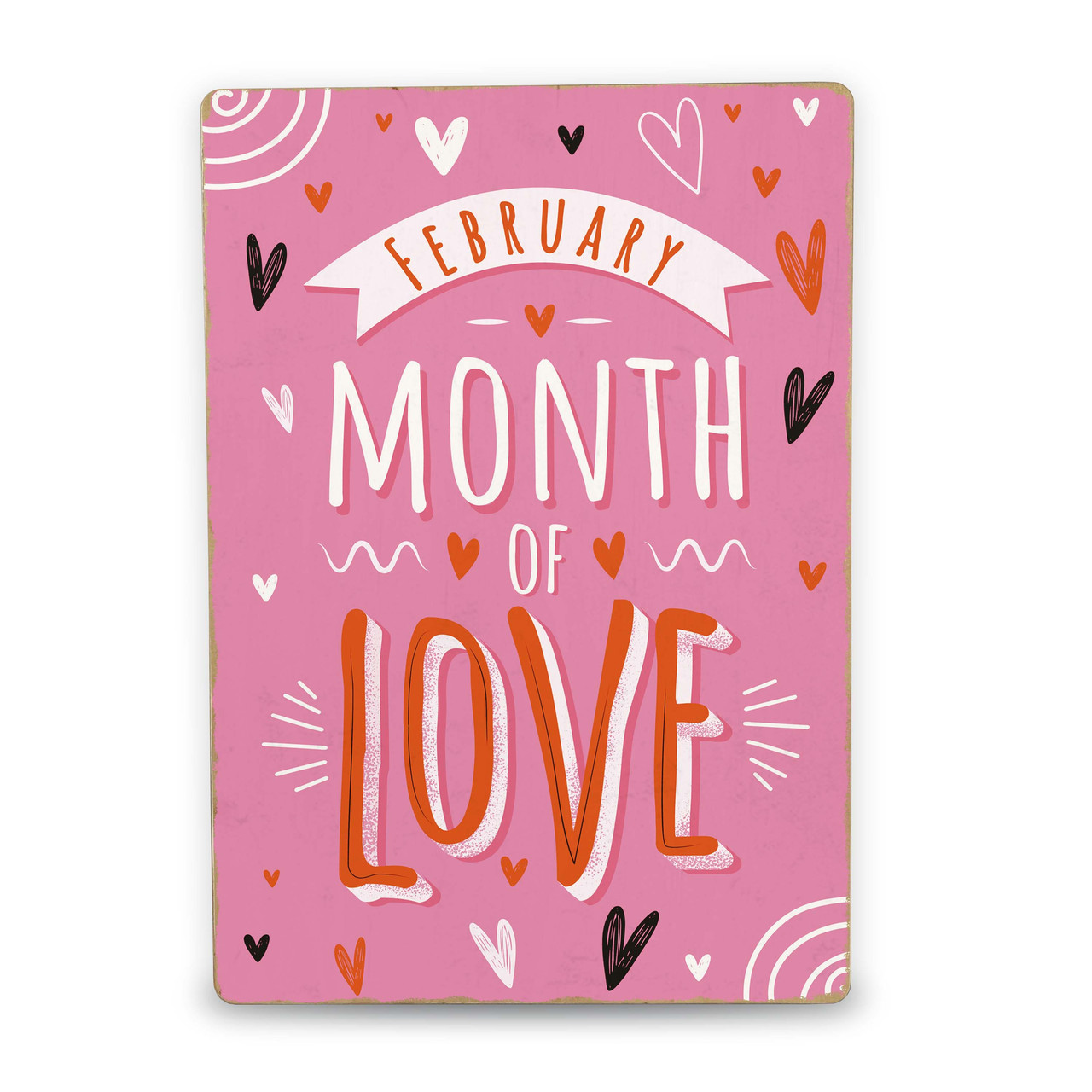 Дерев'яний Постер Month of love