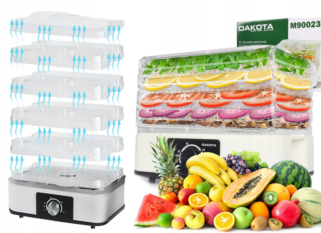 Сушарка для грибів, фруктів та овочів Dakota m90023 245 Вт, фото 1
