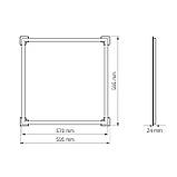 LED панель розбірна ART VIDEX 40W 5000K, фото 7