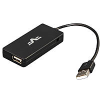 Концентратор USB 2.0 Frime 4хUSB2.0 Black (FH-20030)