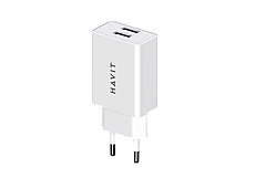 Зарядний пристрій HAVIT HV-UC003B 2USB White
