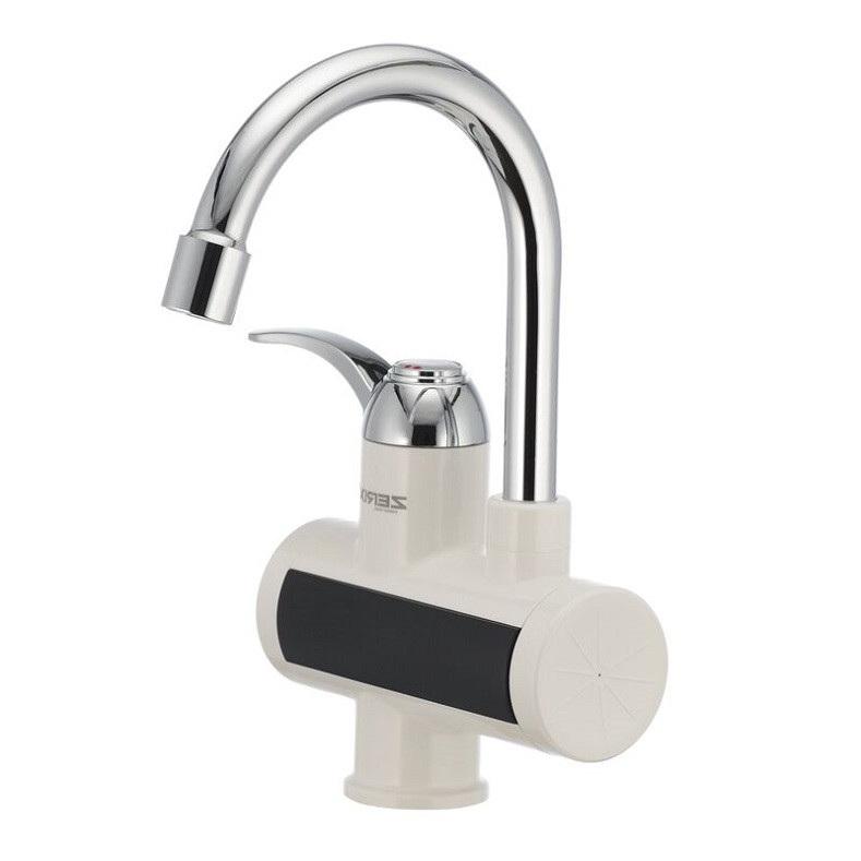 Проточний водонагрівач ZERIX ELW21-E 3 kW з індикатором темперауривери на мийку