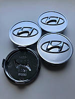 Колпачки заглушки на литые диски Хюндай Hyundai 60мм, 52960-3K250,Accent, Azera, Elantra, Genesis, Santa Fe