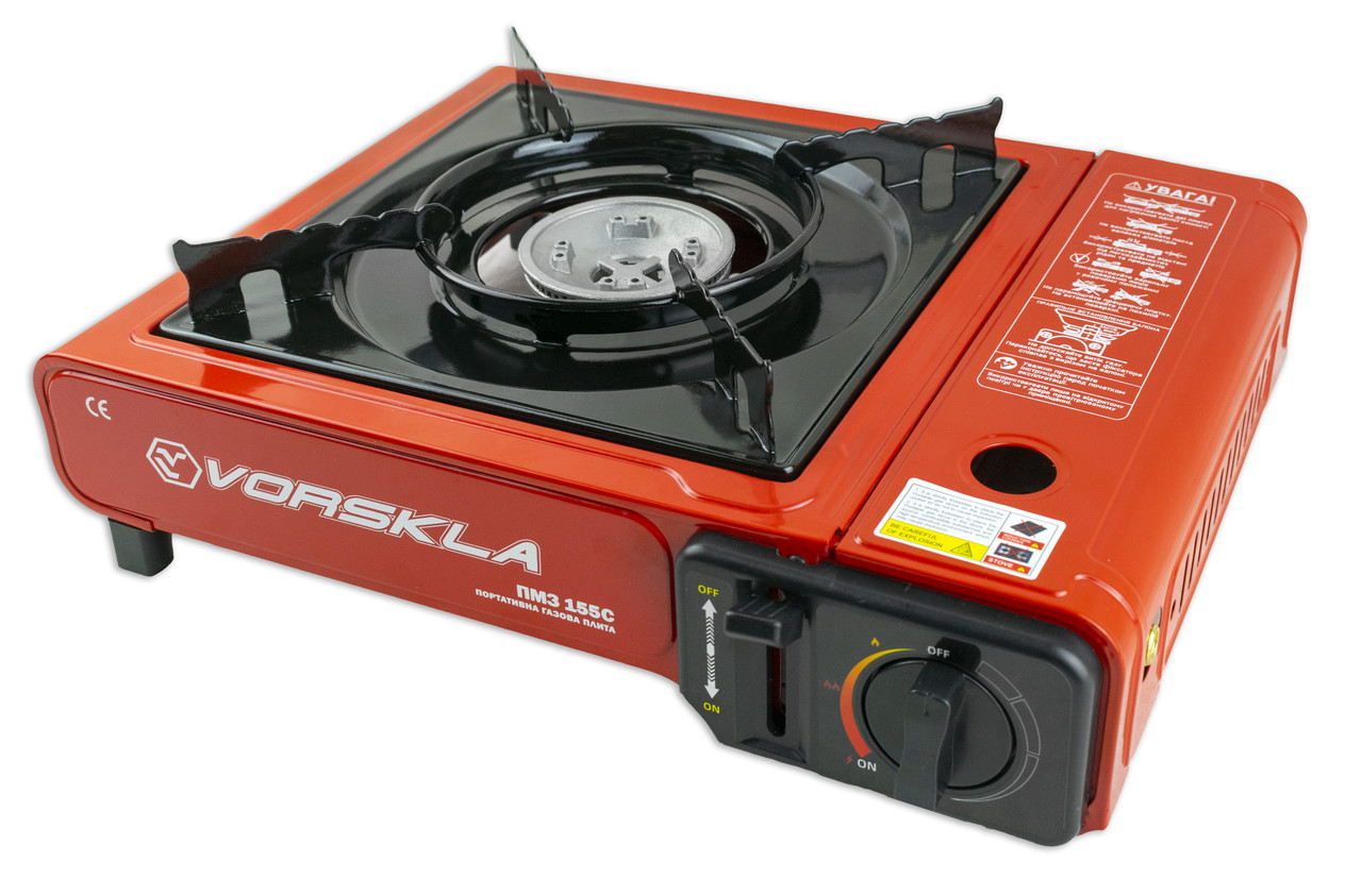 Портативна газова плита VORSKLA ПМЗ 155С, фото 1