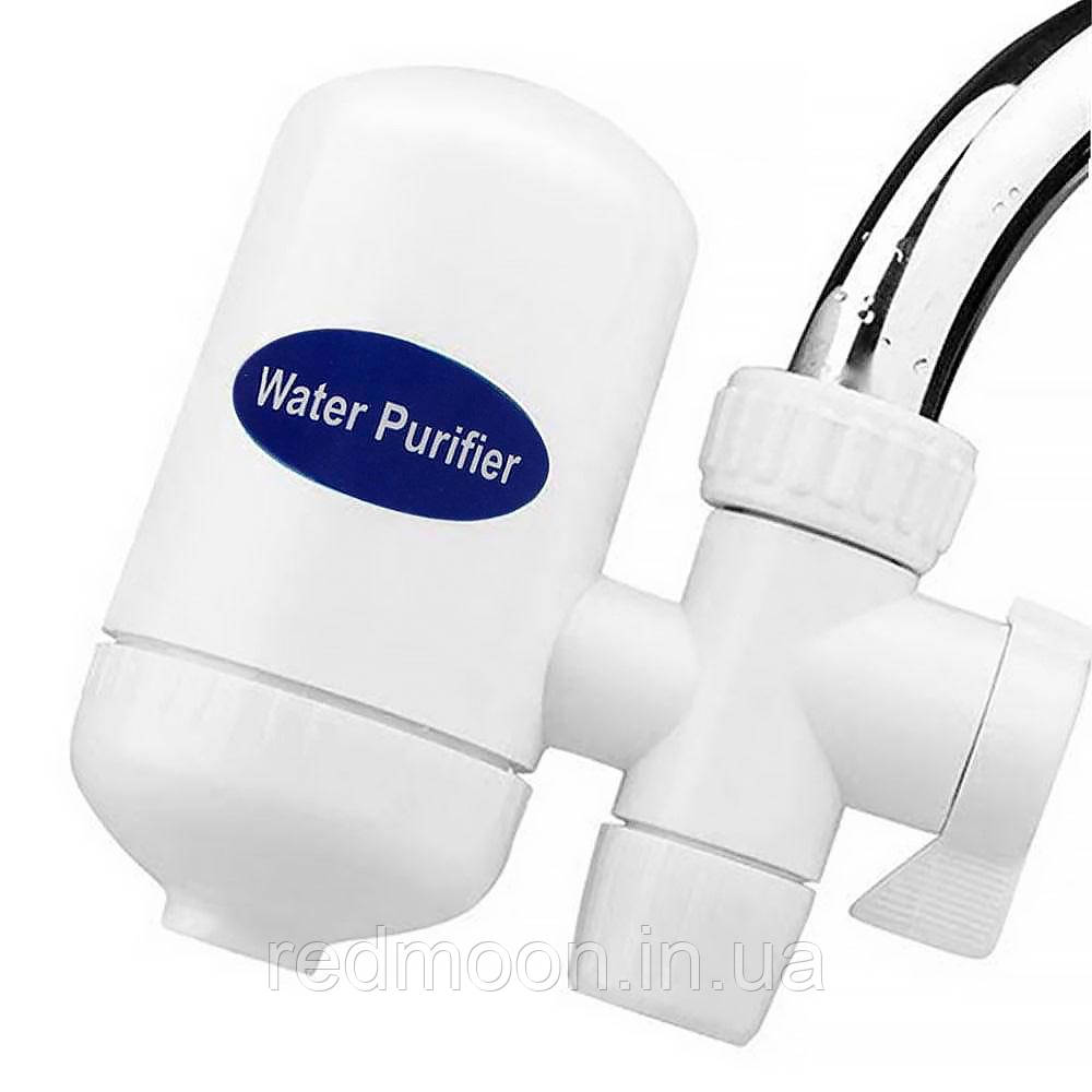 Фільтр для водопровідної води Sws Water Purifier White / Проточний фільтр-насадка для очищення води