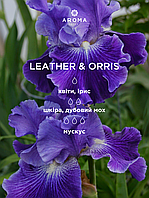 Аромат / Отдушка LEATHER & ORRIS - для изготовления свечей и аромадиффузоров с нотами ириса и кожи