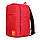 Рюкзак-сумка для ручної поклажі Poolparty HUB - Ryanair / Wizz Air / МАУ червоний, фото 3