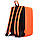 Рюкзак-сумка для ручної поклажі Poolparty HUB - Ryanair / Wizz Air / МАУ помаранчевий, фото 3