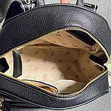 Жіночий невеликий рюкзак Guess (8119) чорний, фото 4