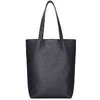 Кожаная сумка-шоппер Poolparty Iconic iconic-black черный