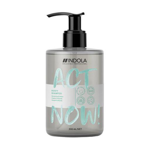 Очисний шампунь для волосся Indola Act Now Purify Shampoo, 300 мл