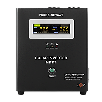Гибридный солнечный инвертор (ИБП) LogicPower LPY-C-PSW-2000VA (1400W) MPPT24V