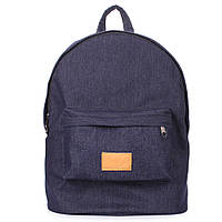 Рюкзак джинсовий Poolparty backpack-denim синій