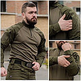 Тактичний костюм Grifon: сорочка Ubacs + штани Apex (койот) ріп-стоп, фото 6