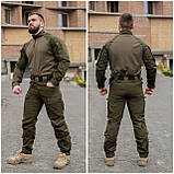 Тактичний костюм Grifon: сорочка Ubacs + штани Apex (койот) ріп-стоп, фото 7
