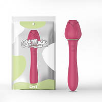 Вібростимулятор у формі трояндочки Delight G-spot Massager Red Амур