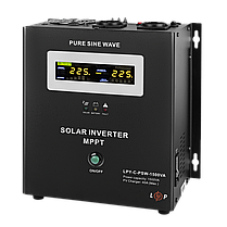 Сонячний інвертор (ДБЖ) LogicPower LPY-С-PSW-1500VA (1050Вт) MPPT 24V, фото 3