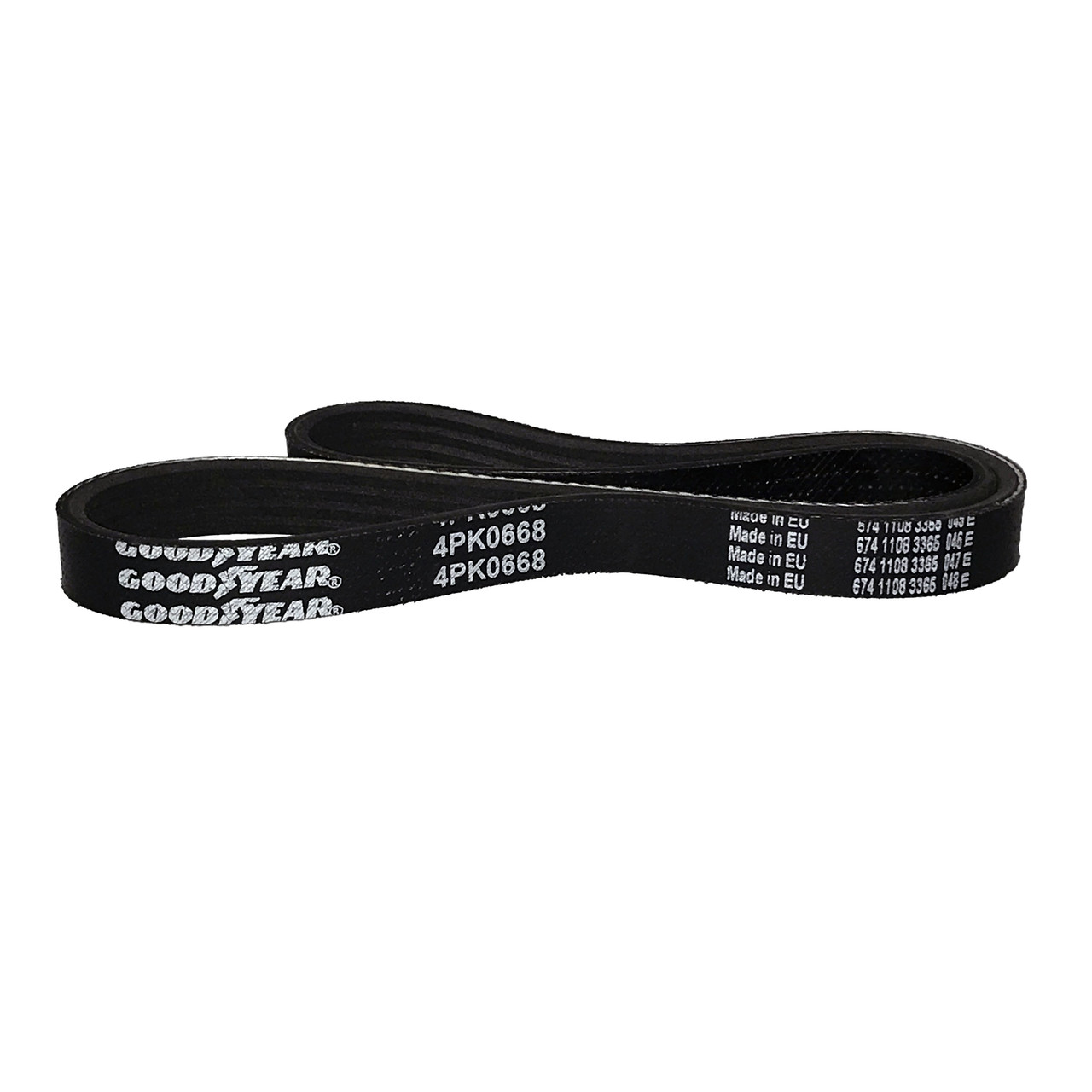 Пас поліклиновий 4PK0668 (4PK-668) Goodyear