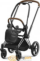 Шасі Cybex Priam і каркас прогулянкового блока Chrom Brown