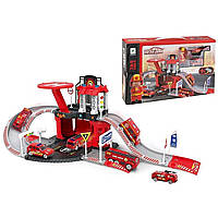 Гараж паркінга для машинок "Пожежна станція" (42 деталі, 2 поверхи) 660 А-87