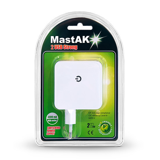 Блок живлення MastAK MF-225 (USB 5v 4800mA), фото 1