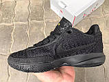 Чоловічі баскетбольні кросівки Nike Lebron XX Black Gold, фото 2