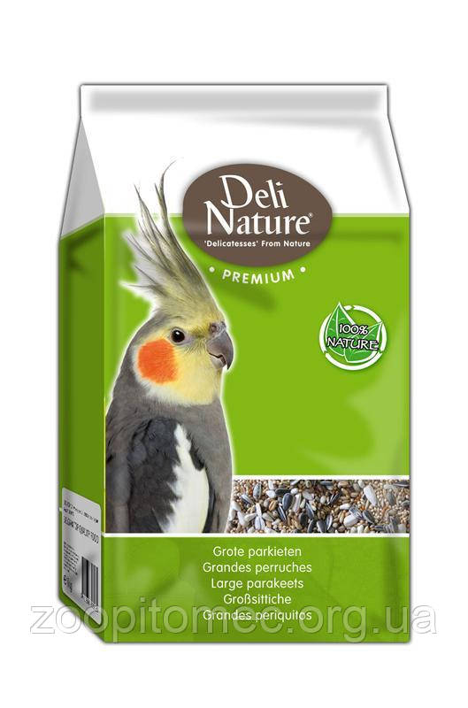 Корм для середніх папуг Deli Nature Делі Натюре premium 1 кг
