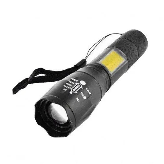Ліхтар ручний X-Balog BL-29-T6 акумуляторний microUSB Black (3_01393), фото 1
