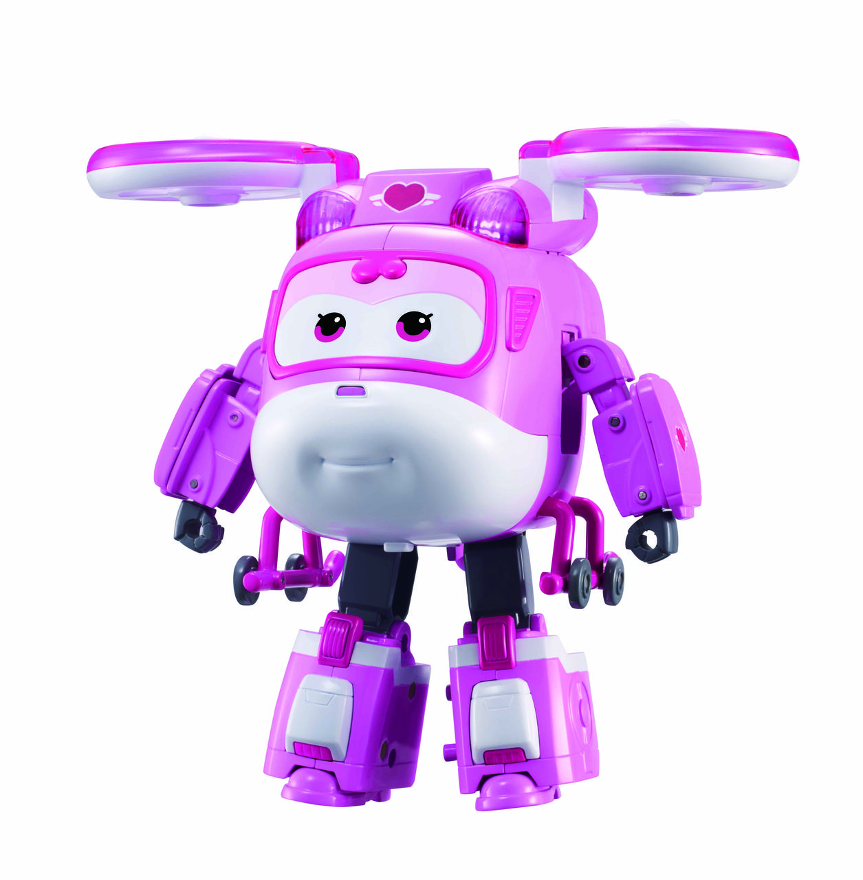 Ігрова фігурка-трансформер Supercharge Lights & Sounds Dizzy, Діззі, 15,5 см, «Super Wings» (EU740434)