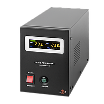 ДБЖ з правильною синусоїдою 12V LPY-B-PSW-800VA+(560Вт) 5A/15A, фото 4