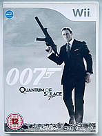 007 Quantum of Solace, Б/У, английская версия - диск Nintendo Wii