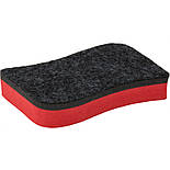 Губка магнітна для дошок Wave, червона, фото 2