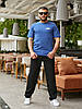 Чоловіча футболка  з турецького  100% бавовняного трикотажу, фото 2