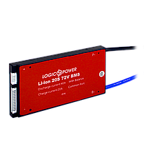 BMS плата Li-ion 72V 20S Dis 40A Ch 20A, фото 3