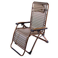 Кресло-шезлонг туристическое раскладное для отдыха Word Sport 200 х 68 см mod. 8009-3